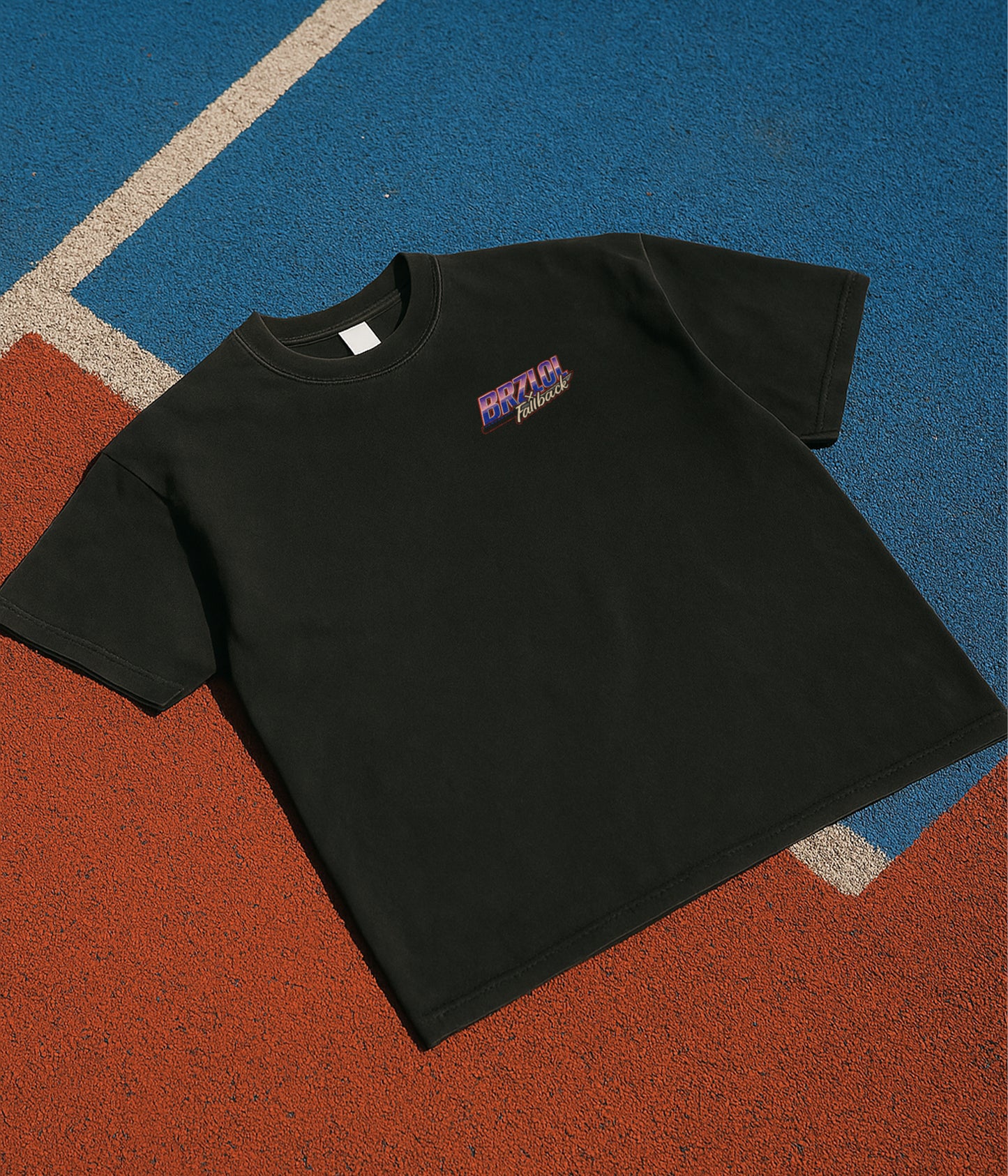 FALLBACK x BRZLOL Vintage Wash T-Shirt | Black